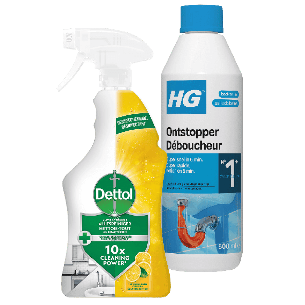 Alle Dettol en HG
