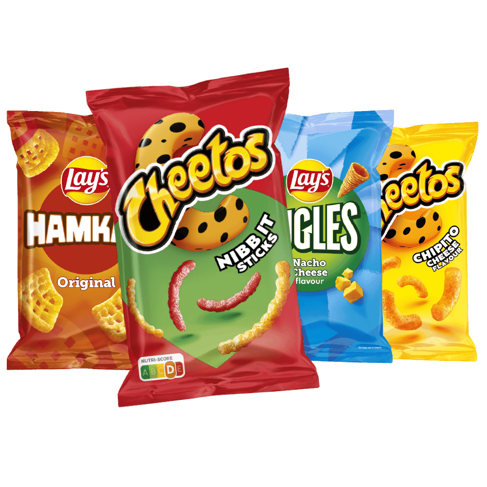 Cheetos en Lay's Vormpjes chips