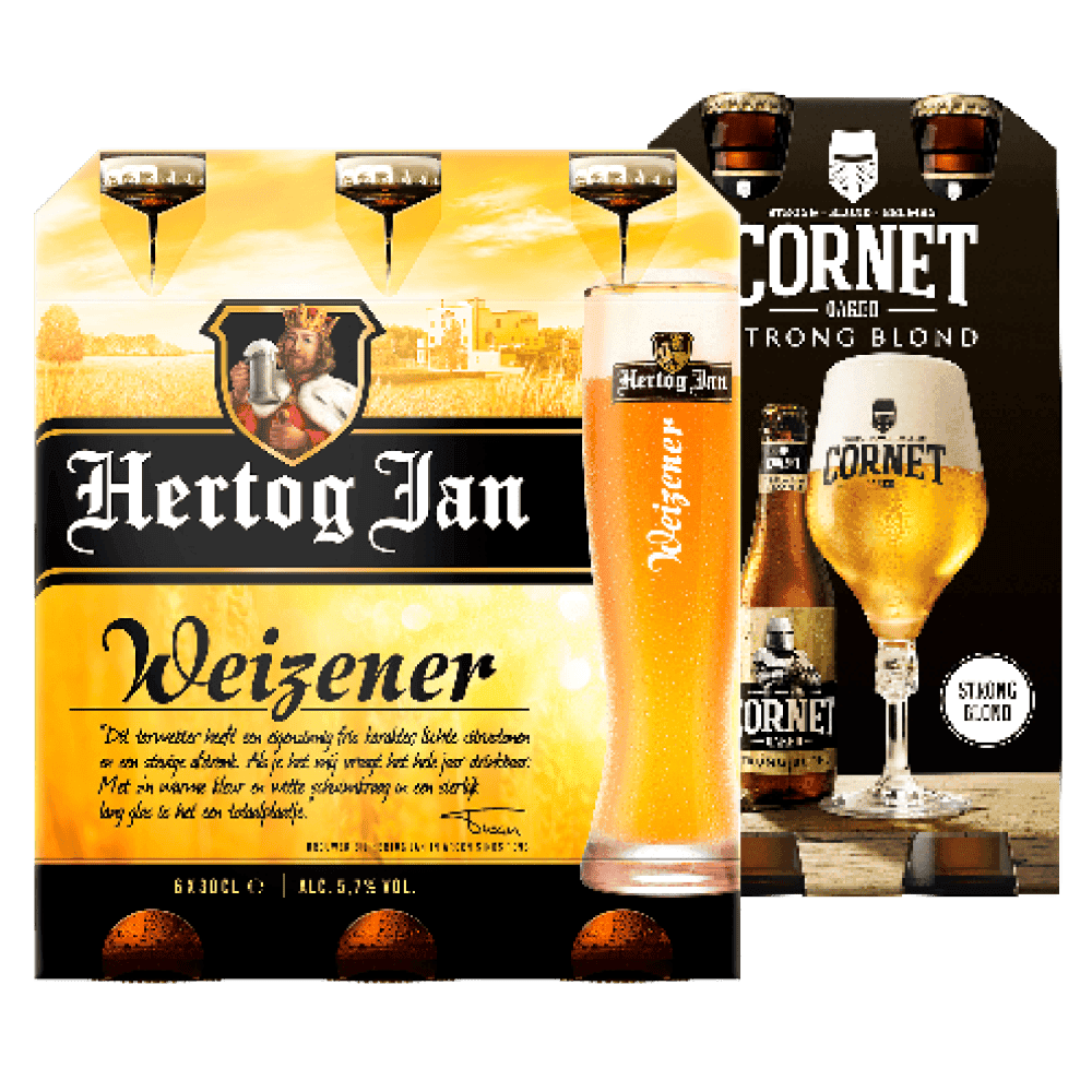 Hertog Jan Speciaalbier, Cornet en Uiltje