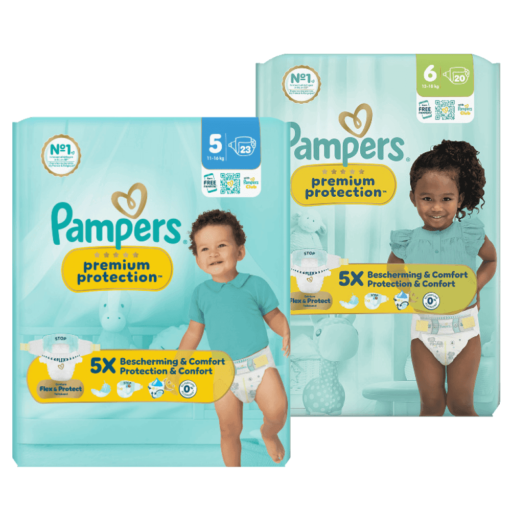 Alle Pampers Luiers en pants