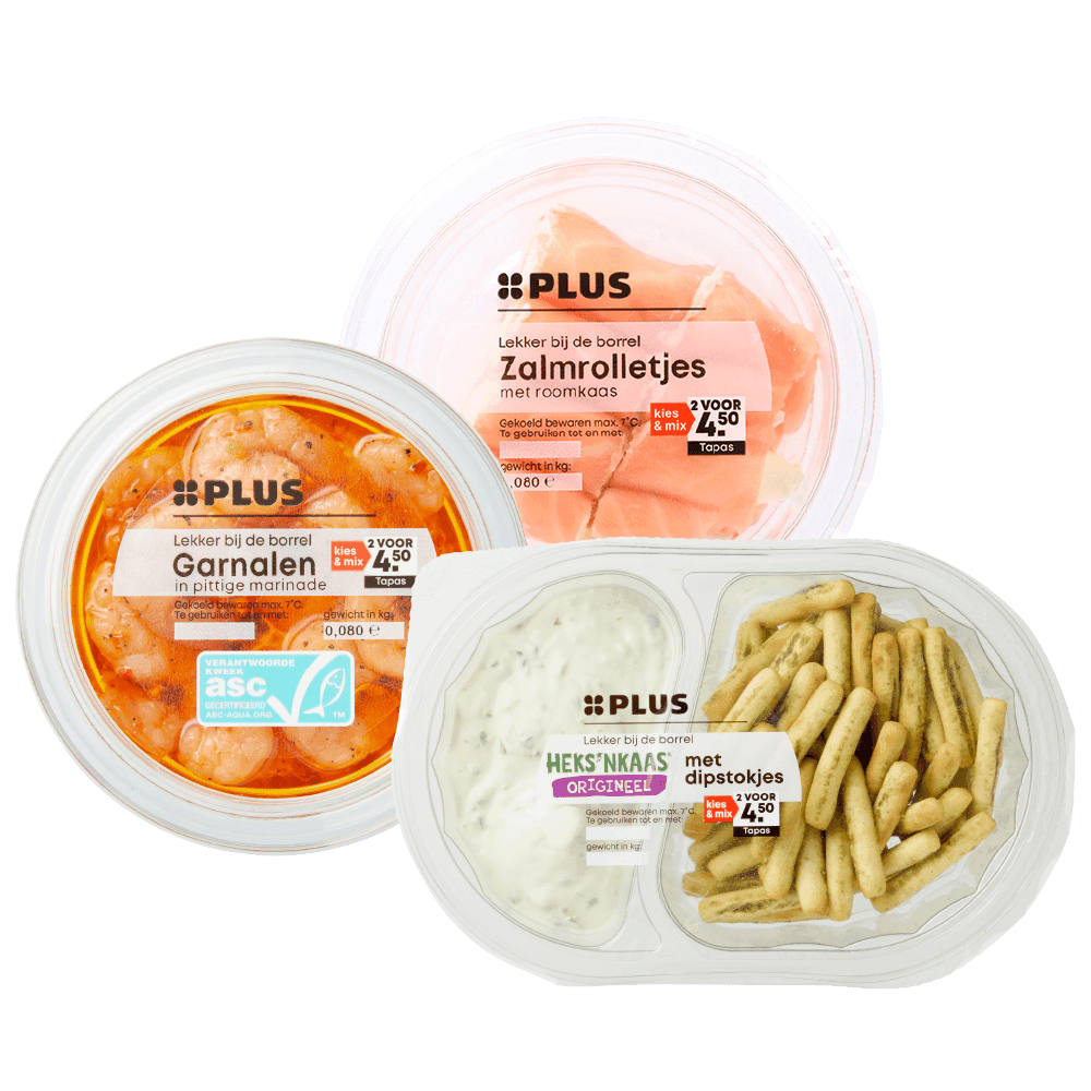 PLUS Kies & Mix Tapas
