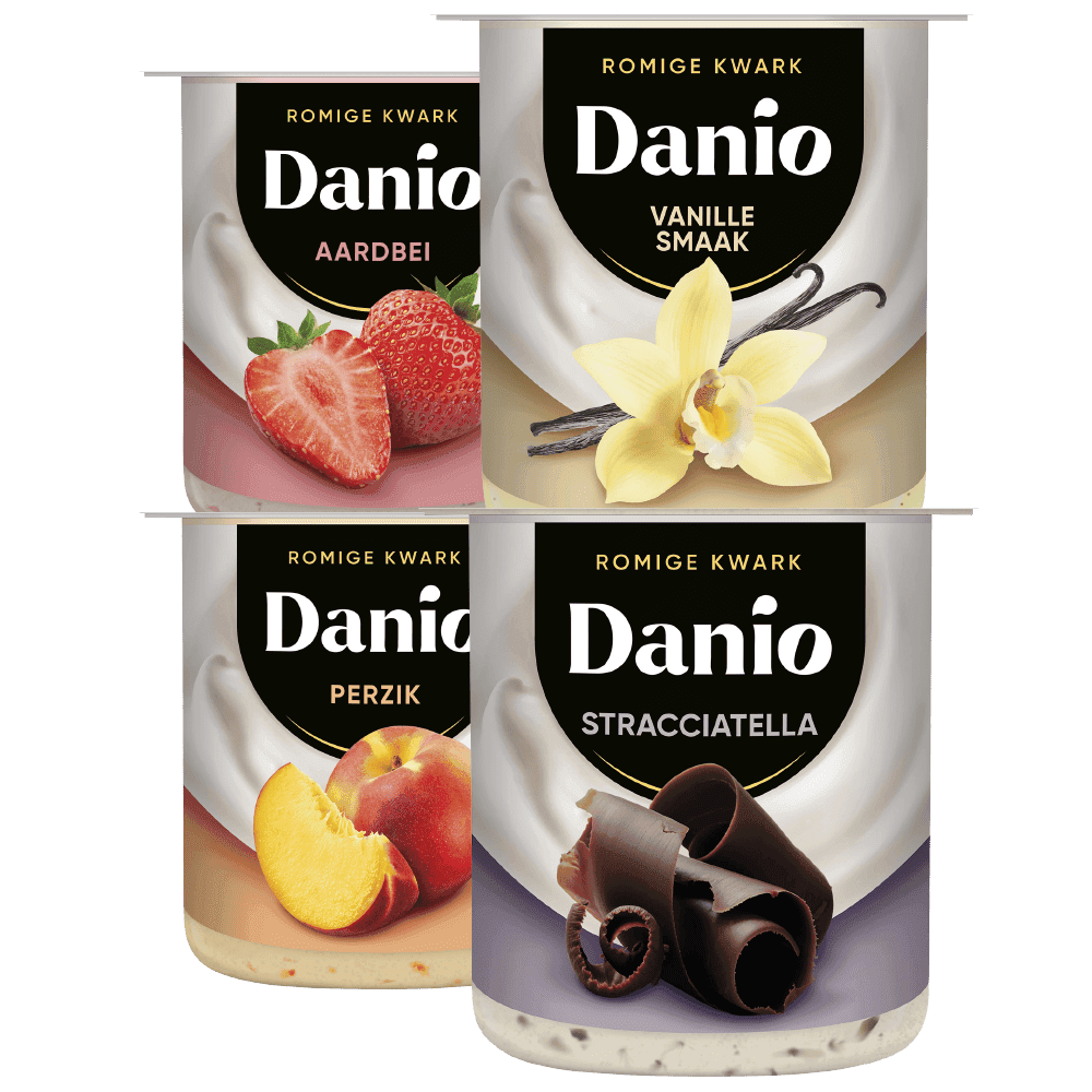 Alle Danio Romige kwark