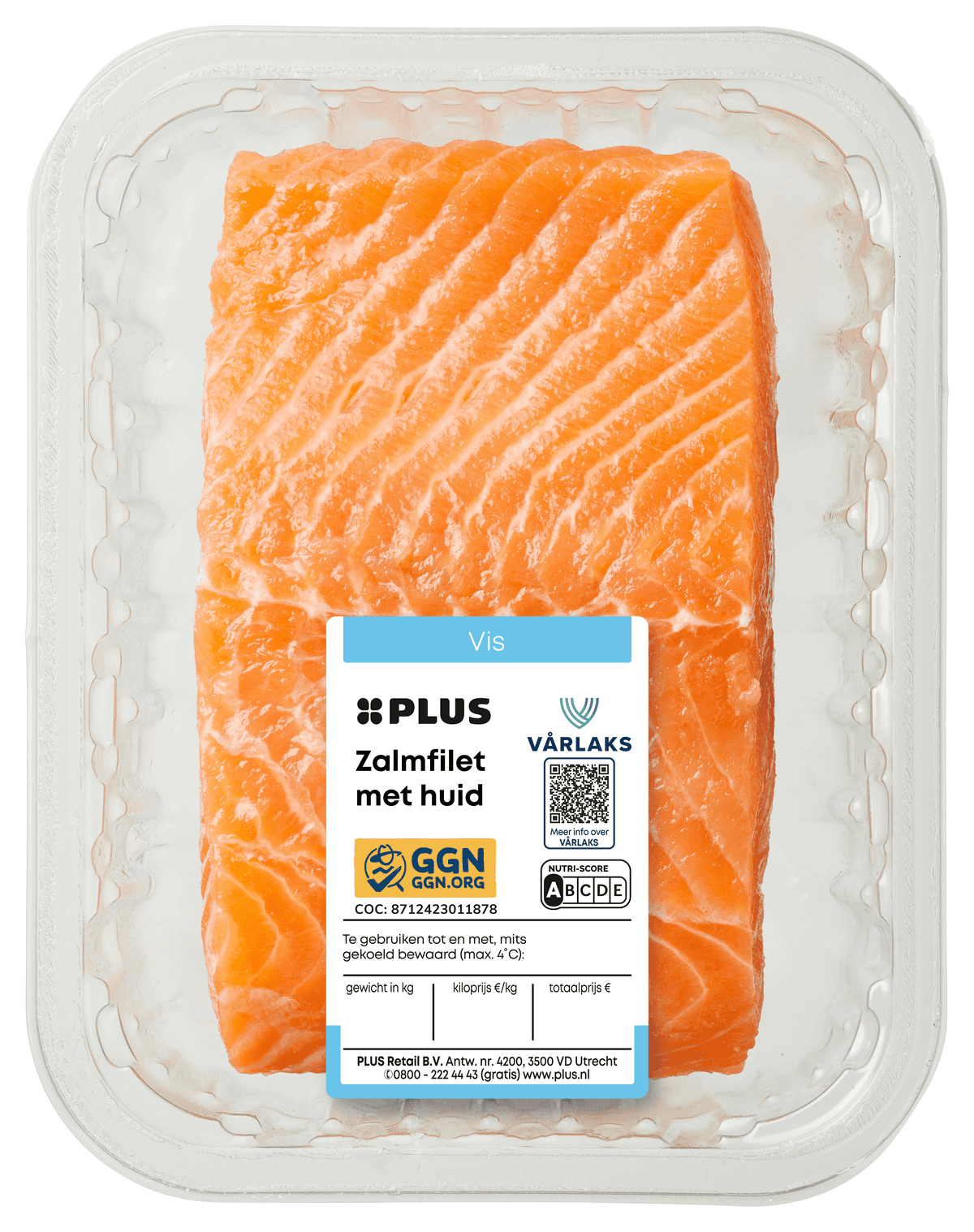 PLUS Zalmfilet met huid