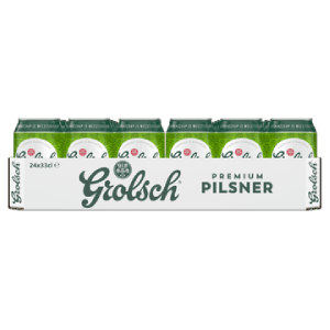 Tray Grolsch pils blik