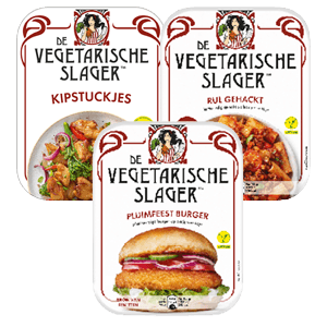 Alle De Vegetarische Slager vleesvervangers