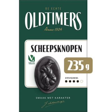 Oldtimers Scheepsknopen Volzoet 235 g