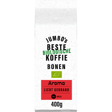 Jumbo's Beste Biologische Koffiebonen Aroma 400 g