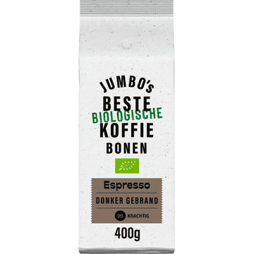 Jumbo's Beste Biologische Koffiebonen Espresso 400 g