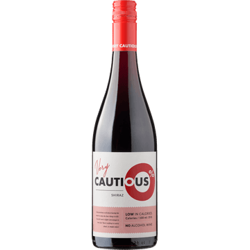 Very Cautious 0% Shiraz 750 ml