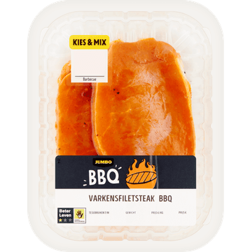 Jumbo Varkensfiletsteak BBQ 200 g