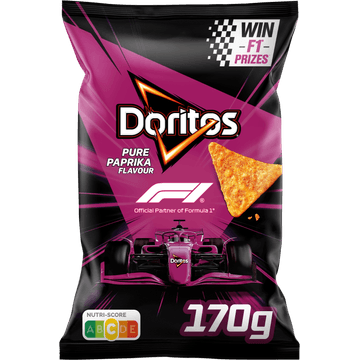 Doritos Pure Paprika Tortilla Chips 170 gr