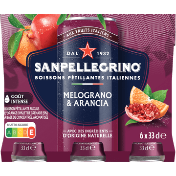 SanPellegrino Melograno & Arancia 6 x 330ML