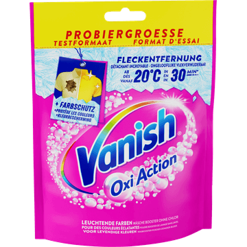 Vanish Oxi Action Wasbooster Poeder - Vlekverwijderaar Voor Gekleurde Was - 250 g