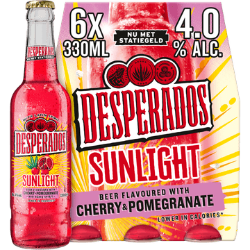 Desperados Sunlight Cherry & Pommegranate 6x330ML