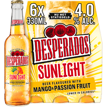 Desperados Sunlight Mango & Passionfruit 6x330ML