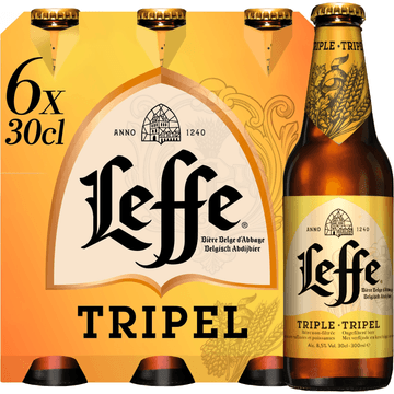 Leffe Triple Belgisch Abdijbier Flessen 6 x 30 cl