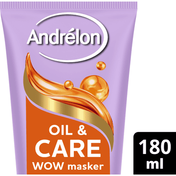 Andrélon 1 Minuut WOW Haarmasker Oil & Care 180 ml