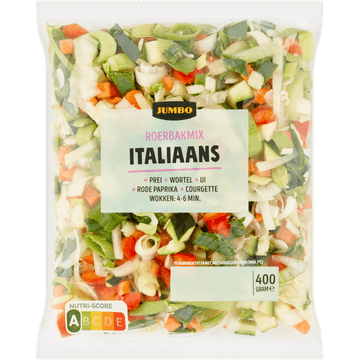 Jumbo Roerbakmix Italiaans 400 g