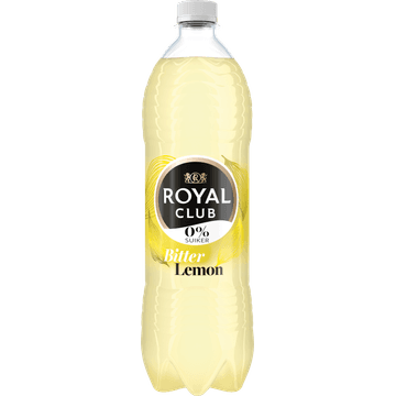 Royal Club Bitter Lemon 0% Suiker Fles 1L