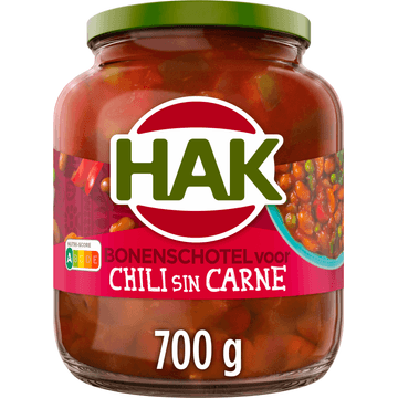 Hak Bonenschotel voor Chili sin Carne 700 g