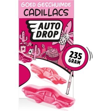Autodrop Goed Geschuimde Cadillacs 235g
