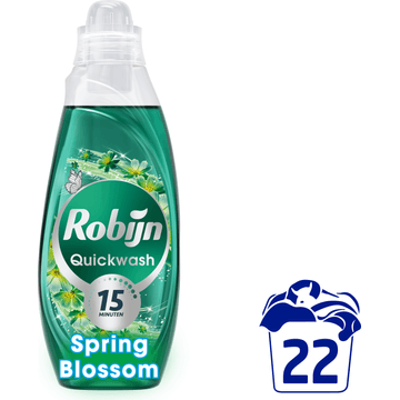 Robijn Advanced Quickwash Vloeibaar Wasmiddel Spring Blossom 22 wasbeurten