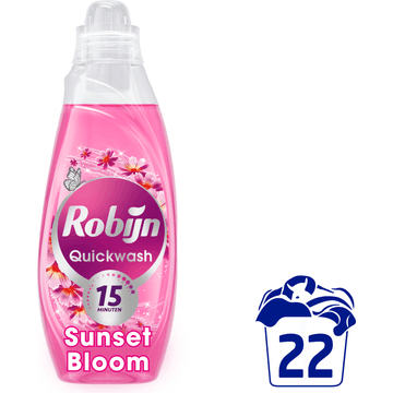 Robijn Advanced Quickwash Vloeibaar Wasmiddel Sunset Bloom 22 wasbeurten