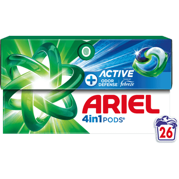 Ariel 4in1 PODS Actief, Wasmiddel Capsules 26