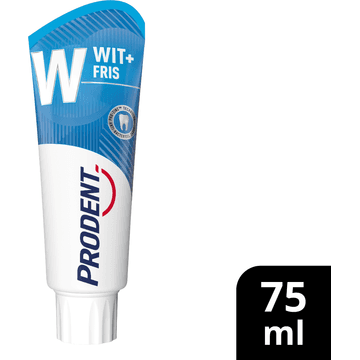 Prodent Tandpasta Wit + Fris 75 ml