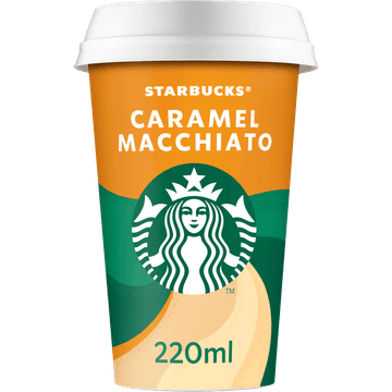 Starbucks Chilled Coffee Caramel Macchiato ijskoffie 220ml