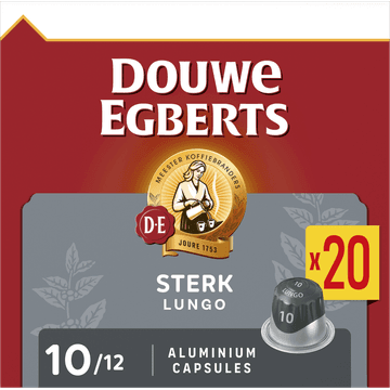 Douwe Egberts Lungo 10 Sterk 20 Capsules 104 g