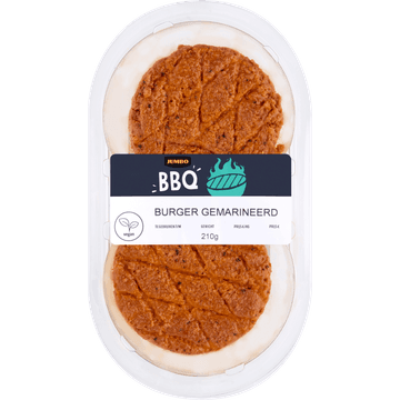 Jumbo BBQ Vegan Burger Gemarineerd 210 g