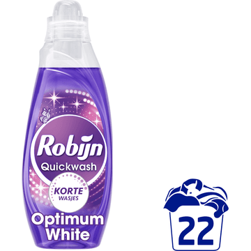 Robijn Quickwash Optimum White 22 Wasbeurten