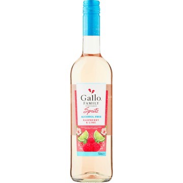 Gallo - Spritz Raspberry & Lime - <0,5% Alcoholvrij - 750ML