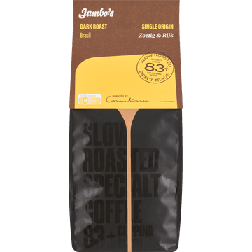 Jumbo's Koffiebonen Dark Roast Brasil Zoetig & Rijk 500 g