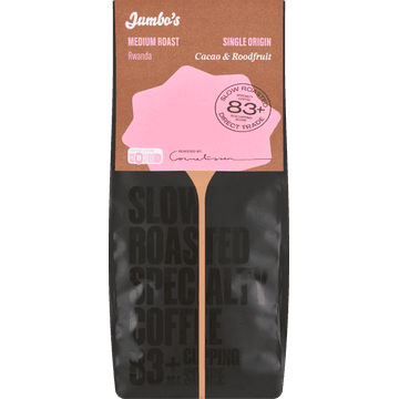 Jumbo's Koffiebonen Medium Roast Rwanda Cacao & Roodfruit 500 g