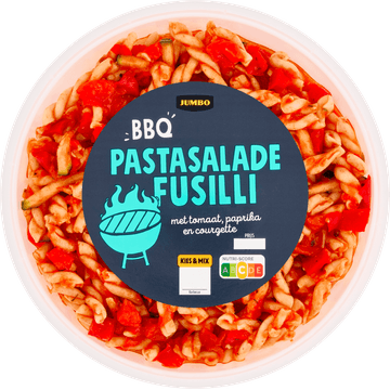 Jumbo BBQ Pastasalade Fusilli met Tomaat, Paprika en Courgette 300 g