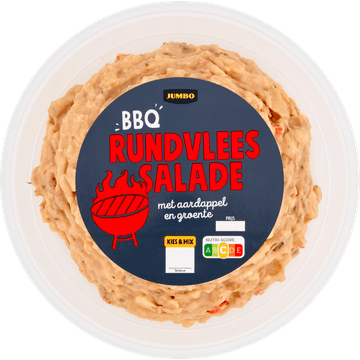 Jumbo BBQ Rundvlees Salade met Aardappel en Groente 350 g