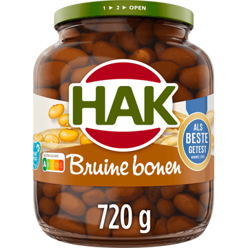 Hak Bruine Bonen 720 g