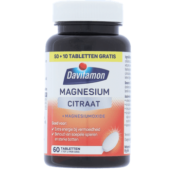 Davitamon Magnesium Citraat 60 tabletten