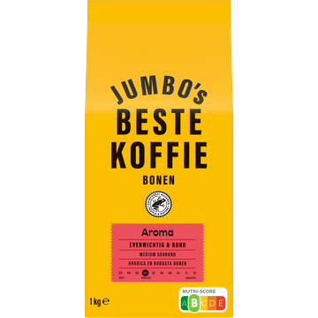 Jumbo's Beste Koffiebonen Aroma 1 kg