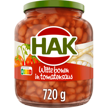 Hak Witte Bonen in Tomatensaus 720 g