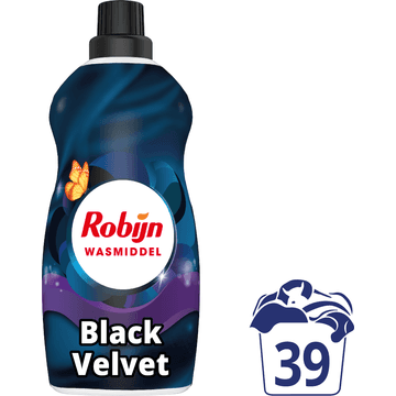 Robijn Klein & Krachtig Wasmiddel Zwart 1,19L