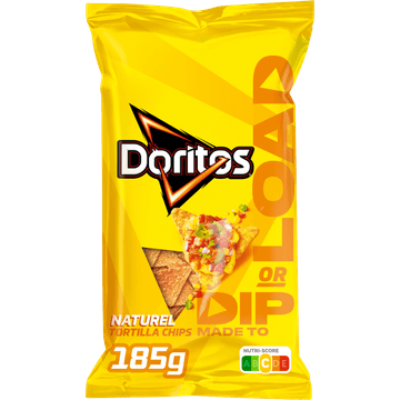 Doritos Naturel Tortilla Nacho Chips 185 gr