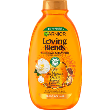 Garnier Loving Blends - Shampoo - Argan & Cameliaolie - 300 ml