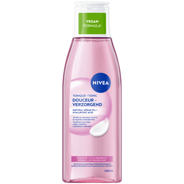Nivea Verzachtende Tonic Droge/Gev. Huid 200 ML
