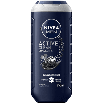 Nivean Men Active Clean Showergel 250 ML