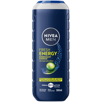 Nivea MenFresh Energy 5 In 1 Douchegel 500 ML
