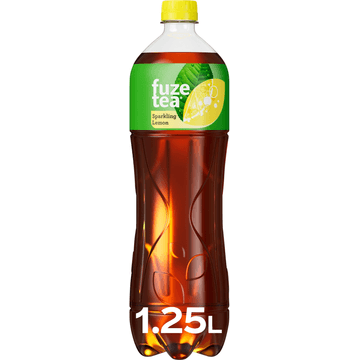 Fuze Tea Sparkling Lemon Black Tea 1,25 L