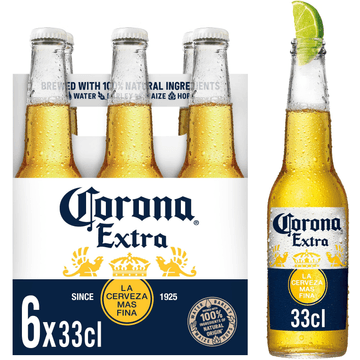 Corona - Extra - Fles - 6 x 330ML